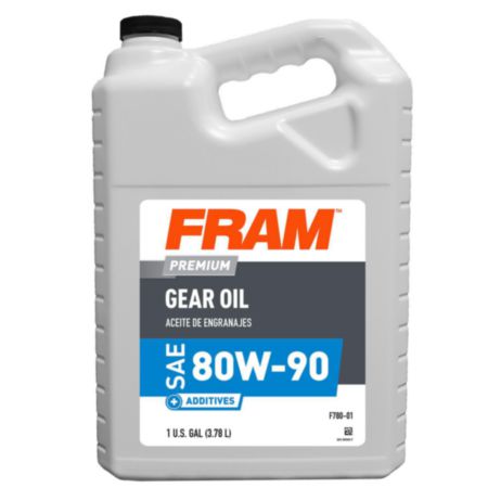 agrifarm gear sae 80w-90 FRAM 80W90 Gear Oil With Additives , 1 gallon bottle F780-01