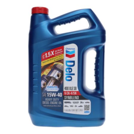 Load image into Gallery viewer, Delo SynBlend Heavy Duty Diesel Engine Oil 15W-40, 1 gallon, sold by gallon 377311
