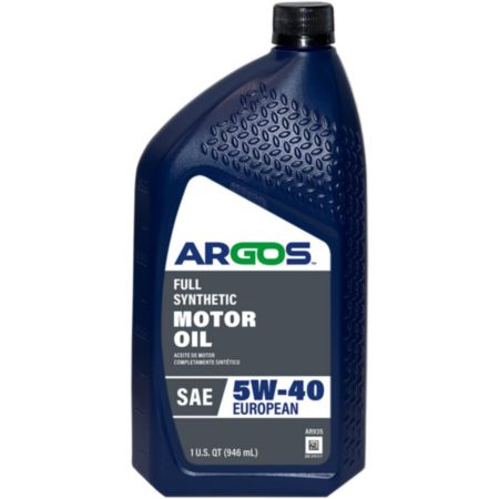 ARGOS 5W40 Full Synthetic Euro Motor Oil AR935
