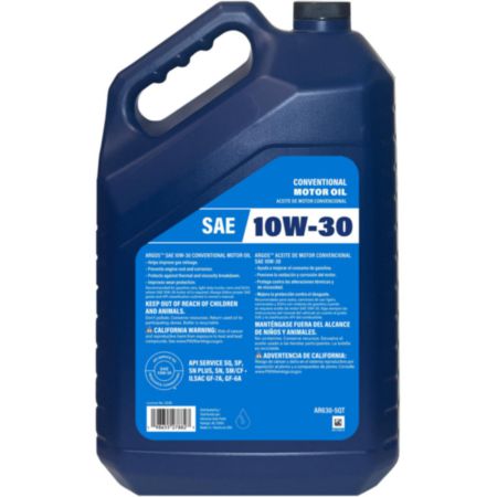 Load image into Gallery viewer, ARGOS 10W30 Conventional Motor Oil, 5 quart bottle - AR630-5QT
