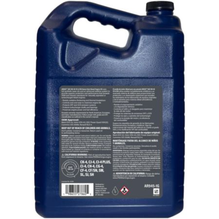 ARGOS 5W40 Heavy Duty Full Synthetic Diesel Engine Oil AR945-1G