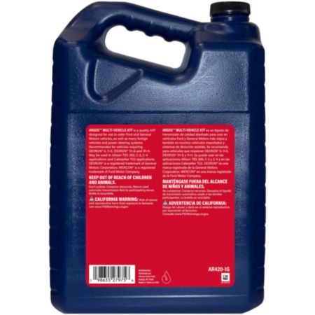 ARGOS Dexron III / Mercon Multi-Vehicle Automatic Transmission Fluid - AR420-1G
