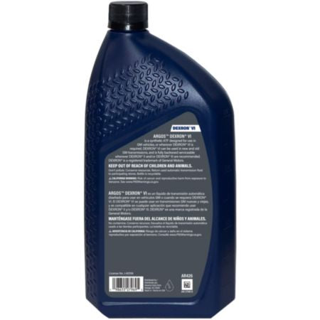ARGOS Full Synthetic Dexron VI Automatic Transmission Fluid - AR426
