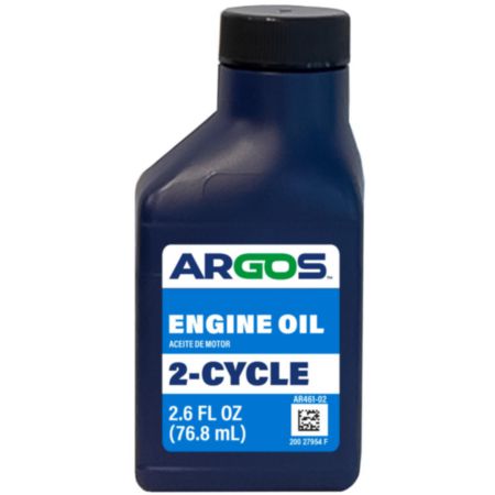 ARGOS 2-Cycle 50:1 Oil - 2.6 OZ, 2.6 oz bottle 461-02