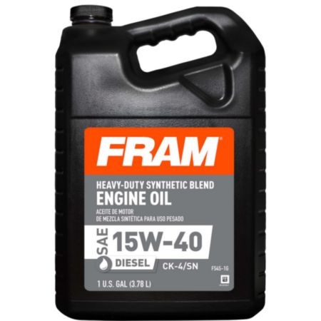 Fram 15W40 Heavy Duty synthetic Blend Diesel Engine Oil - F545-1G ...