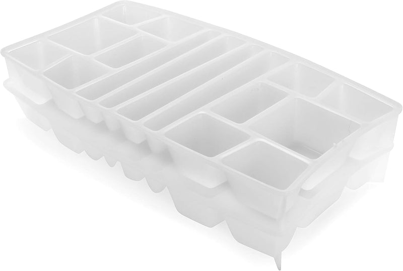 Load image into Gallery viewer, Camco Ice Tray-Creates Different Ice Cube Shapes and Sizes -2 Pack - 44101
