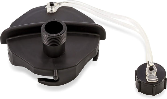 Camco Durable Sewer Cap with Hose Connection to Prevent Leaks - 39463