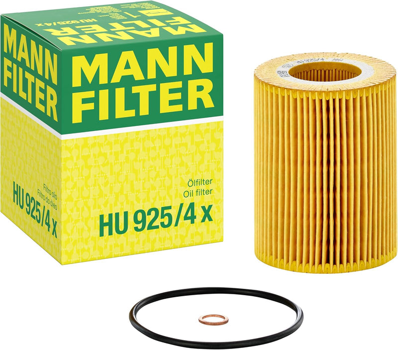Load image into Gallery viewer, Mann Filter HU 925/4 x Cartridge Oil Filter Replacement with Oil Drain Plug Gasket
