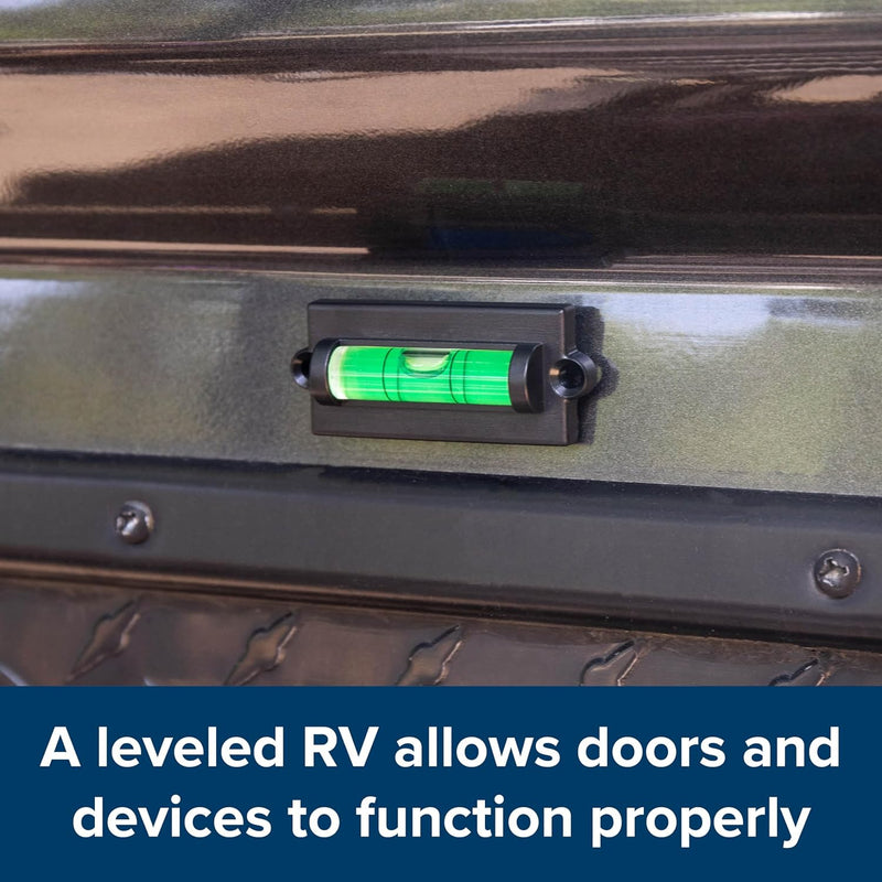 Front Mount Rv Level Camco Camper / RV Level - Front to Back / Side to Side RV Leveling - 2 ...