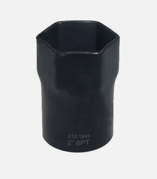 Axle nut socket 2inch 6 point 3/4inch drive wrench