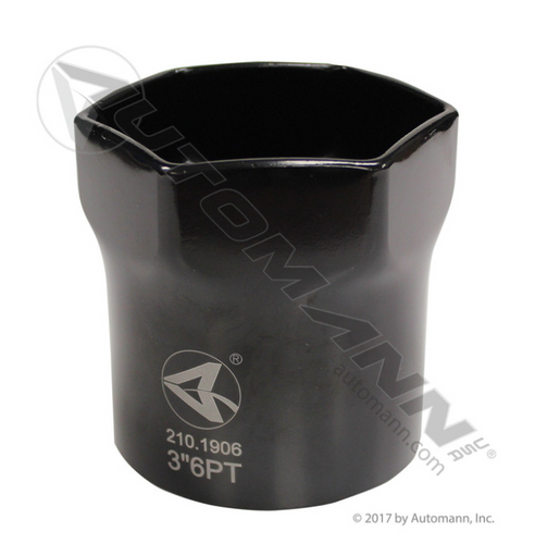 Axle nut socket 3inch 6 point 3/4inch drive wrench