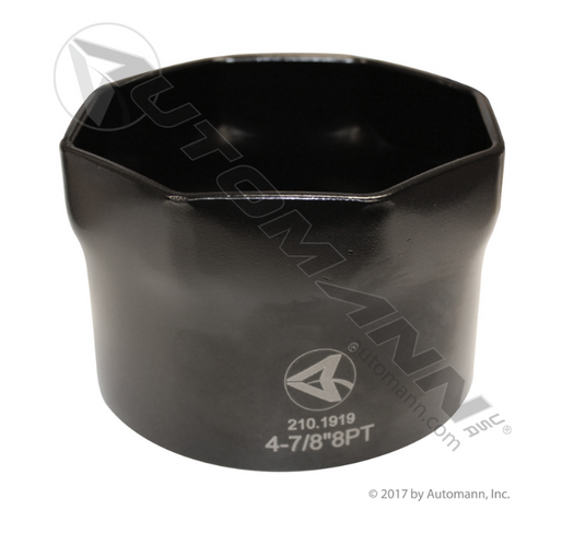 Axle nut socket 4-7/8 inch 8 point wrench