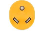 Camco PowerGrip 30AM/15AF Camper/RV Electrical Adapter - 55233