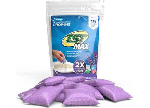 Camco TST MAX RV Toilet Treatment Drop-INs - Lavender Scent - 41559