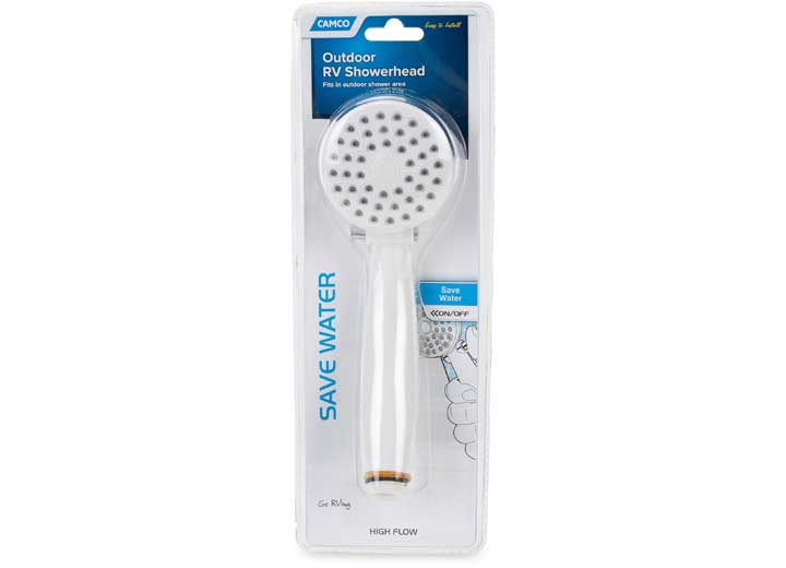Load image into Gallery viewer, Camco RV Outdoor Shower Head | High Flow Shower Head - 44023
