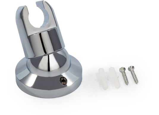 Camco Adjustable RV Shower Head Wall Mount (Chrome) - 43719