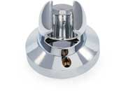 Camco Adjustable RV Shower Head Wall Mount (Chrome) - 43719