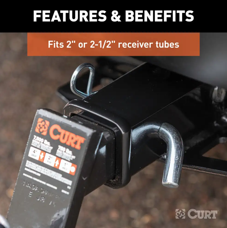 Load image into Gallery viewer, Curt 5/8&quot; hitch pin to hold your hitch to your vehicle with a 2&#39; or 2-1/2&quot; shank.
