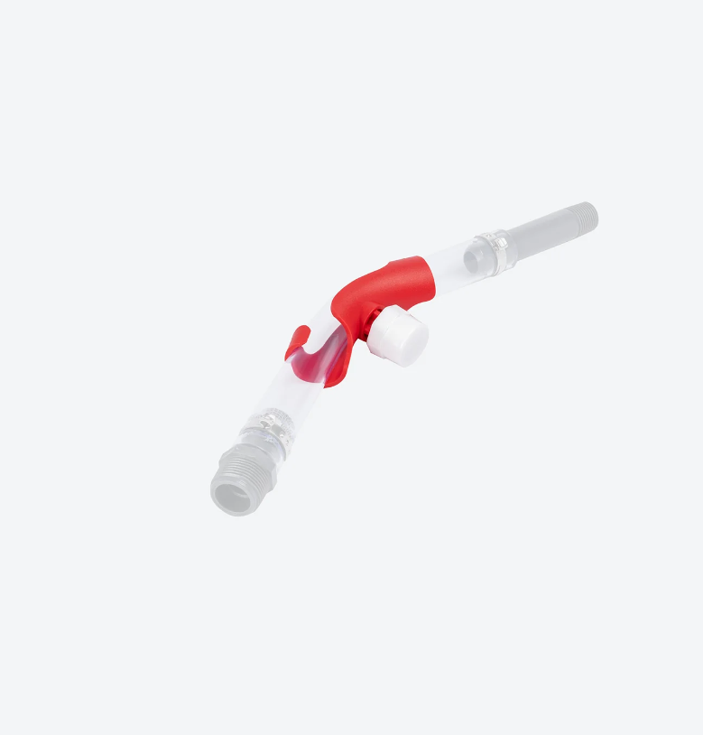 Load image into Gallery viewer, Get Bent hose bender fits standard 1&quot; hose and the Deluxe Hose for improved pouring ease
