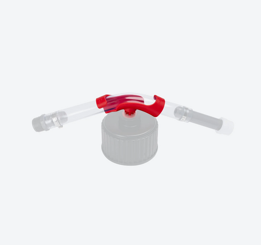 Get Bent hose bender fits standard 1" hose and the Deluxe Hose for improved pouring ease