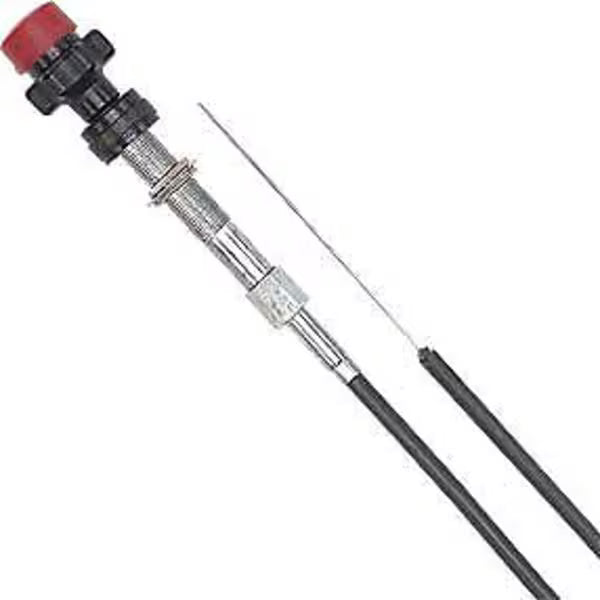 Load image into Gallery viewer, Exterior Throttle Cables, Heavy-Duty Adjustable Locking Control, 180 in Length VCGTX15
