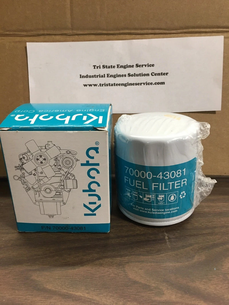 Load image into Gallery viewer, Genuine OEM Kubota Fuel Filter 70000-43081
